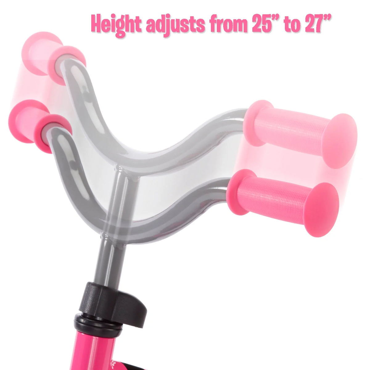 Pink 12-Inch Training Bike B91832