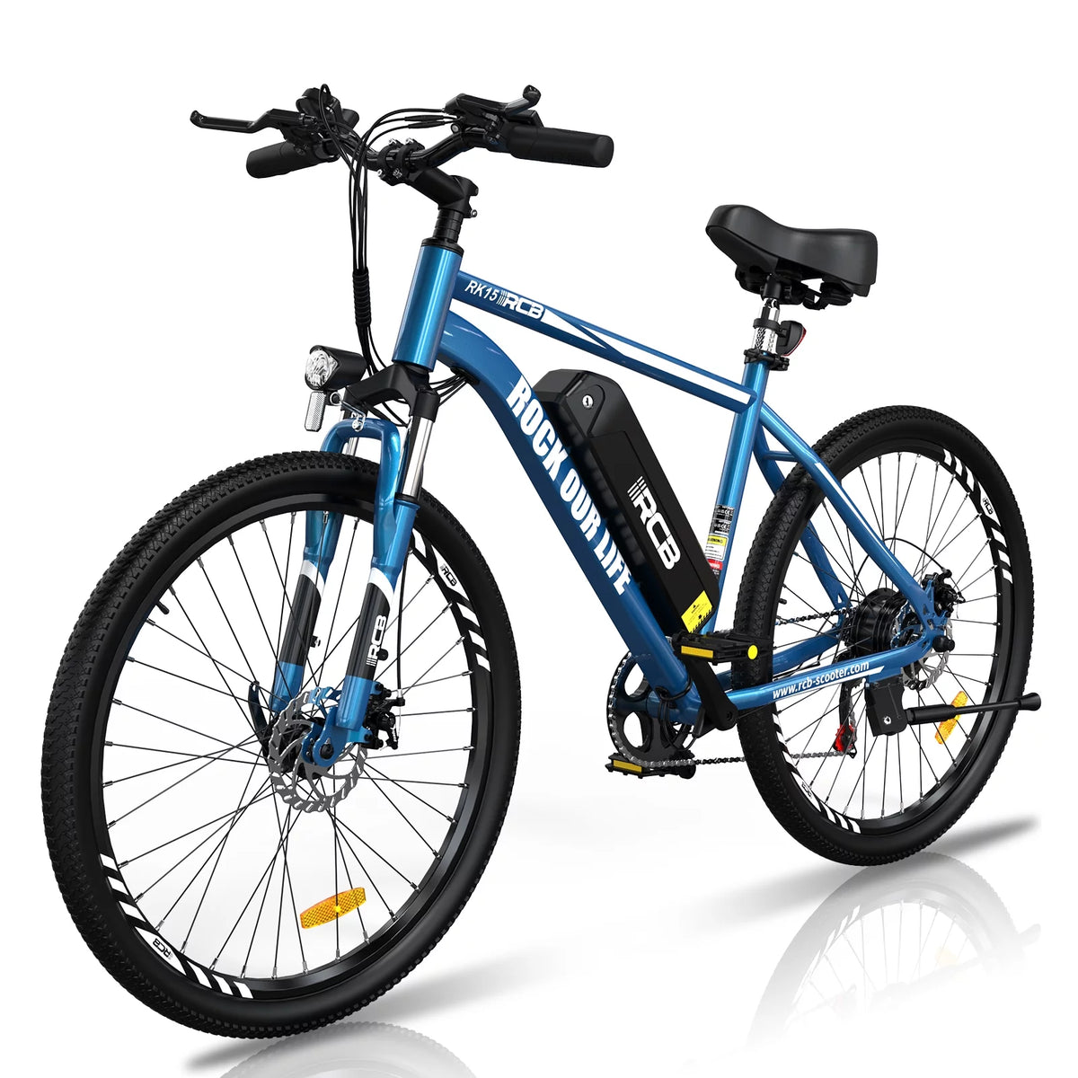 500W 26 Electric Mountain Bike with 36V 12 Ah Removable Lithium-Ion Battery X48165
