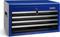 4-Drawer Metal Tool Storage Cabinet with Tray, Locking System, Drawer Liner S29357