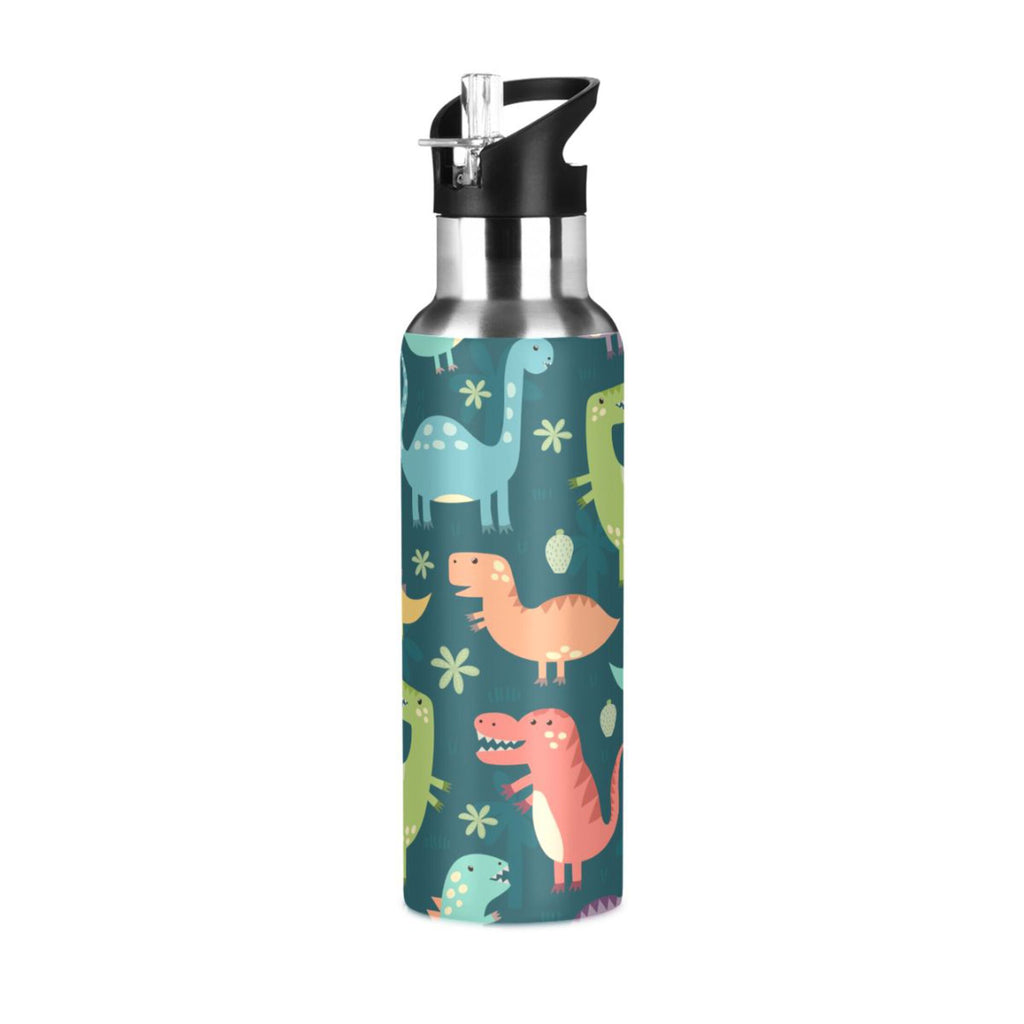 20 OZ Stainless Steel Vacuum Insulated Water Bottle with Straw Lid R4707
