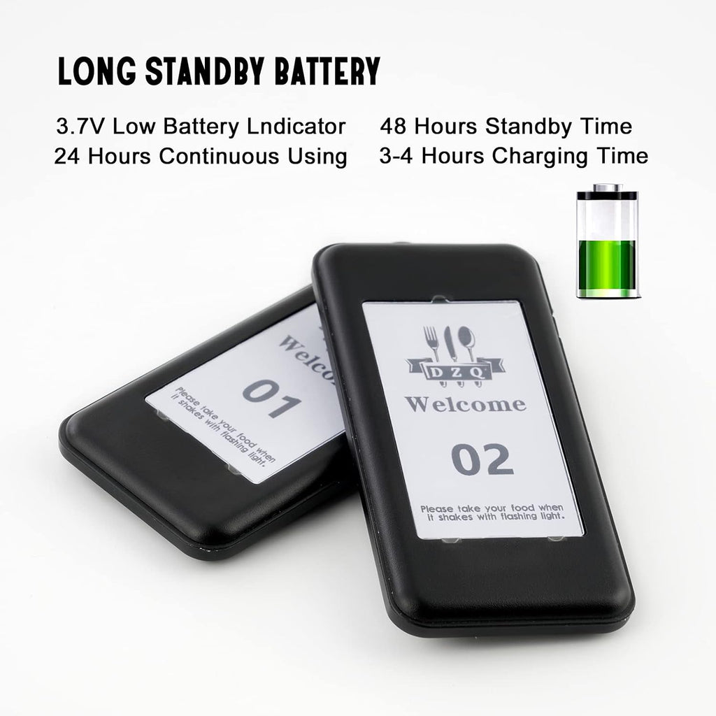 Wireless Calling System with 16 Pagers Z68188