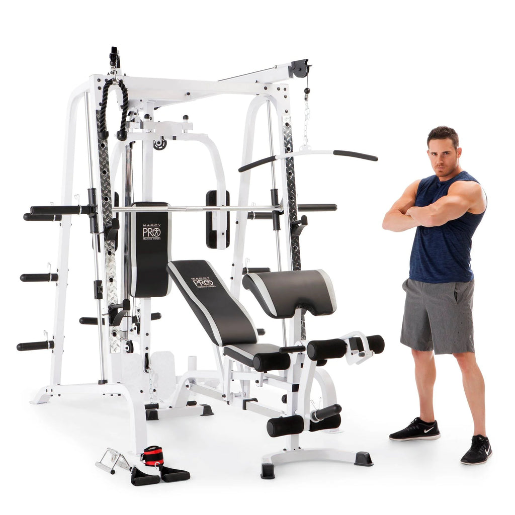 White Smith Cage Workout Machine E23311