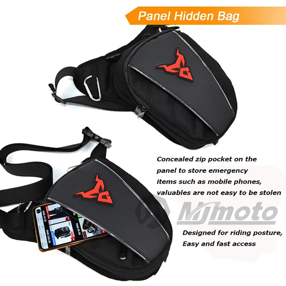 Oxford Cloth Motorcycle Thigh Bag L807563