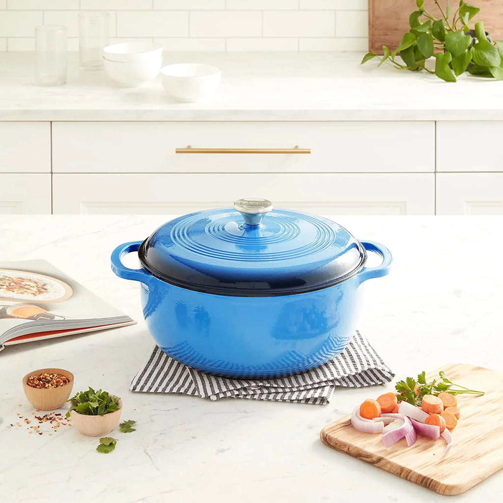 7.5 Quart Enameled Cast Iron Dutch Oven with Lid X69238