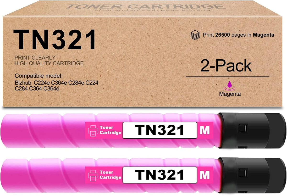 Magenta 2 Packs Compatible Toner Cartridge G66512