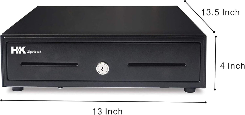 Heavy Duty Black Push Open Cash Drawer with Metal Bracket Q23325