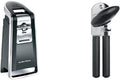 Smooth Edge Electric Automatic Kitchen Can Opener and Soft-Handled Manual Can Opener J666