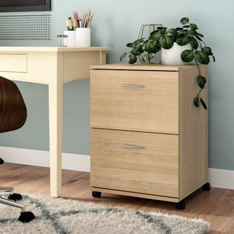 2 Drawer Mobile Filing Cabinet F296