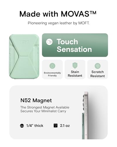 Magnetic Wallet Stand, Cool Grey V438376