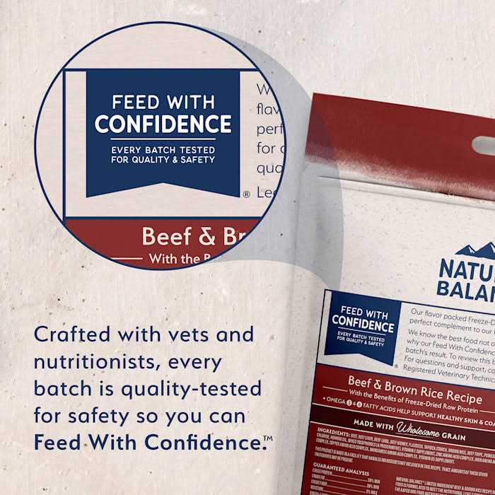 Limited Ingredient Beef & Brown Rice Freeze-Dried Dog Food B6248