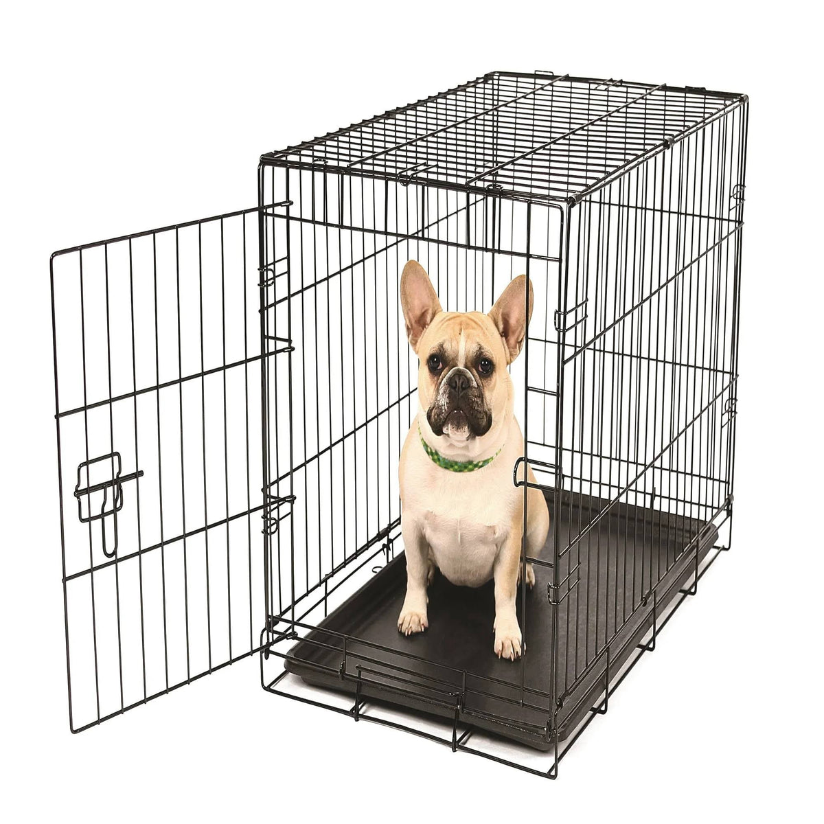 Compact Single Door Metal Dog Crate E3900