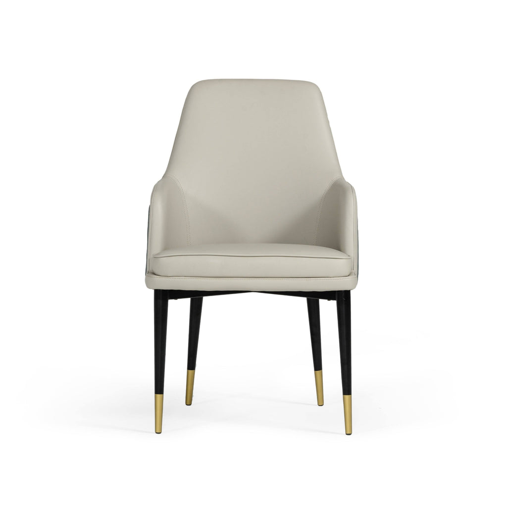 White & Grey Dining Chair E1940