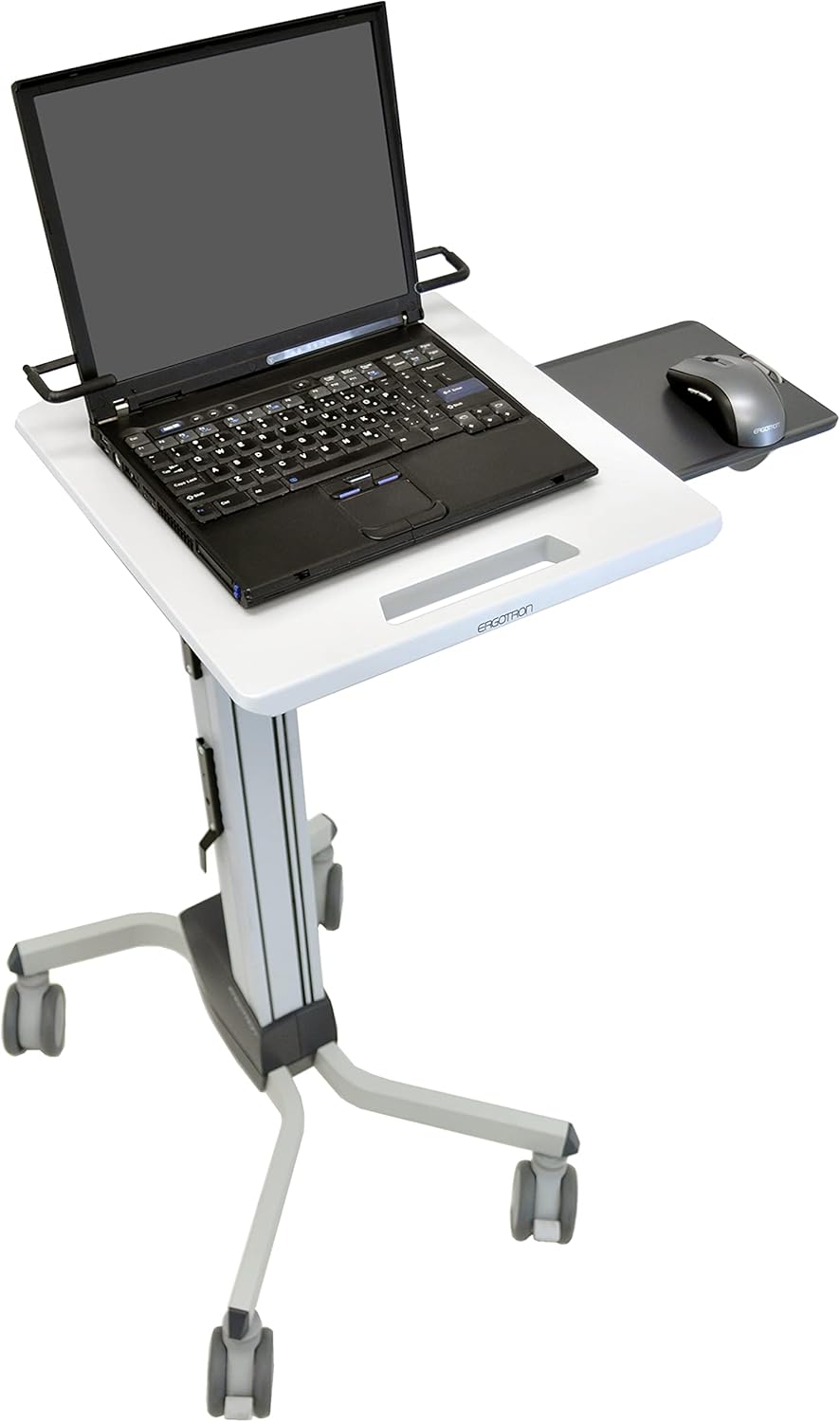 Rolling Computer Cart, Mobile Standing Desk Workstation Z7838