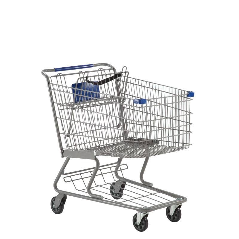 Large Metal Grocery Shopping Cart U344755