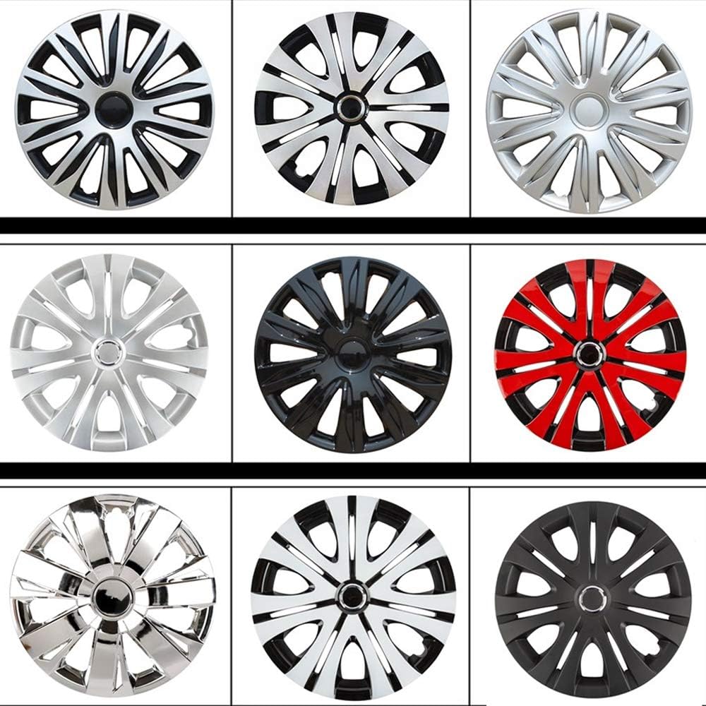 14inch Red Car Hub Caps W6346