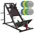 Leg Press Hack Squat Machine with Weight Storage D11952