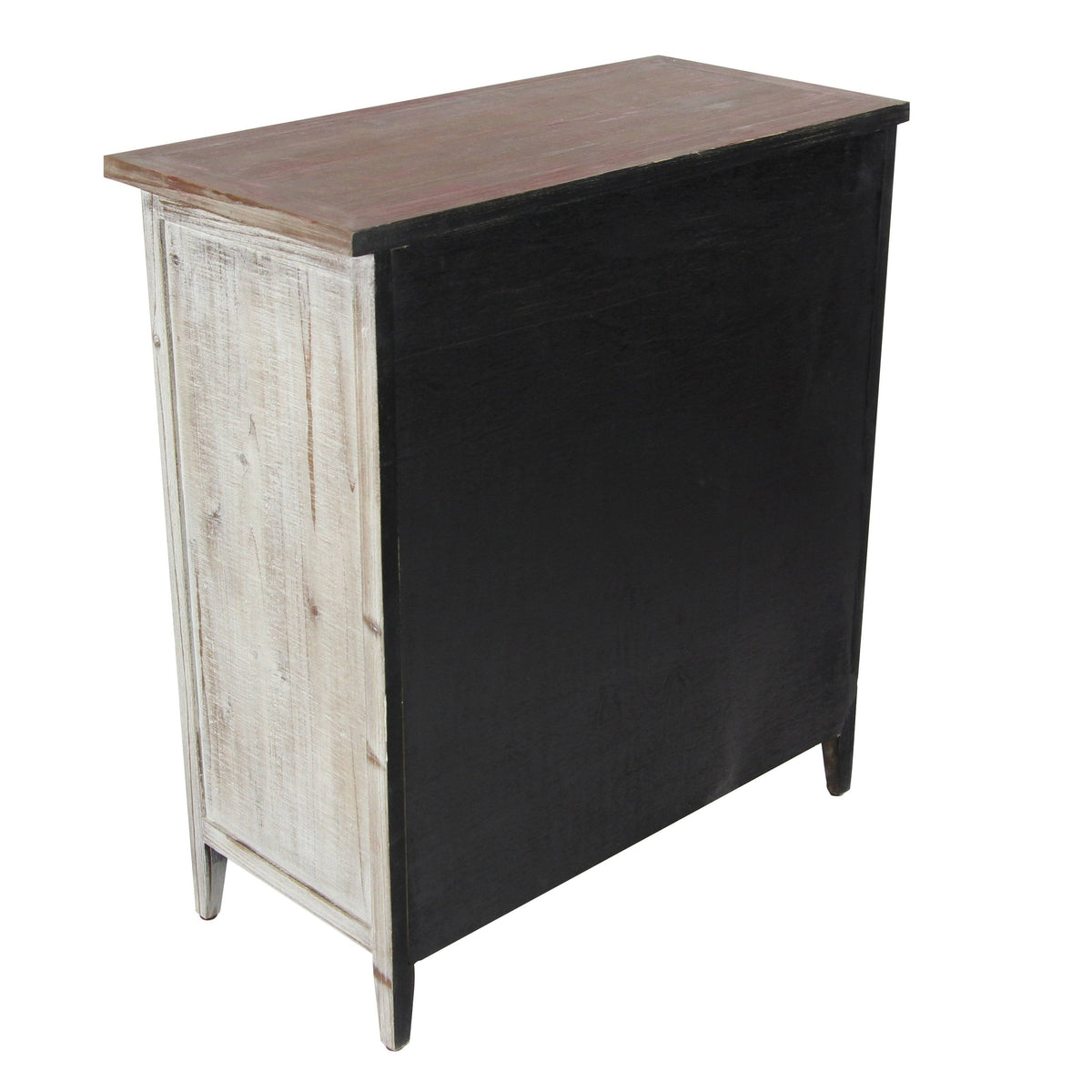 Brown Rustic Lattice Cabinet C642634