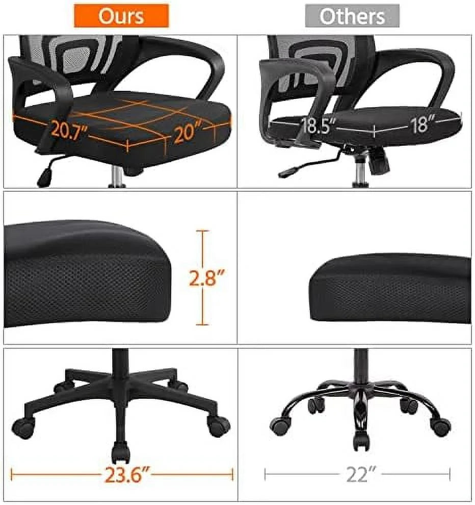 Industrial Home Office Desk with Chair Set Y700751