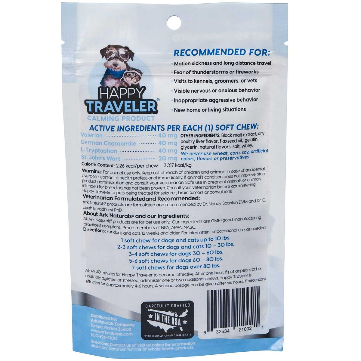 Happy Traveler Soft Chews G3612