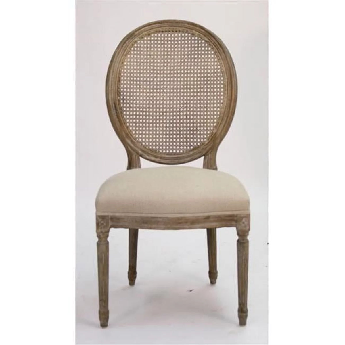 Limed Grey Oak Side Chair B846