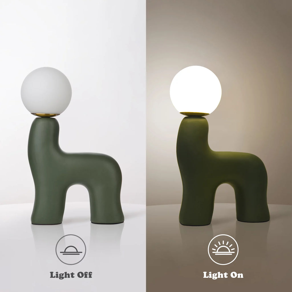 Nordic Bedside Table Lamp with Led Bulbs P855