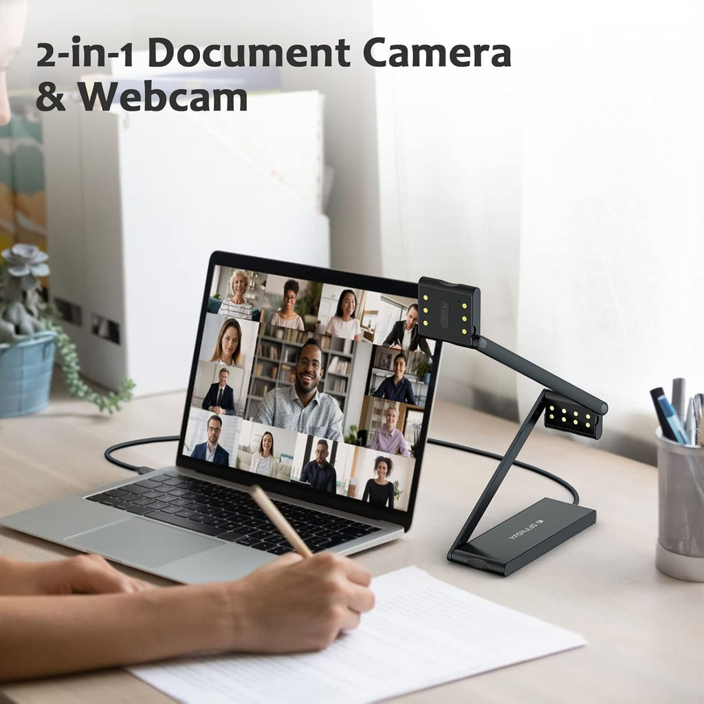 USB Document Camera and Webcam, 13MP U7905