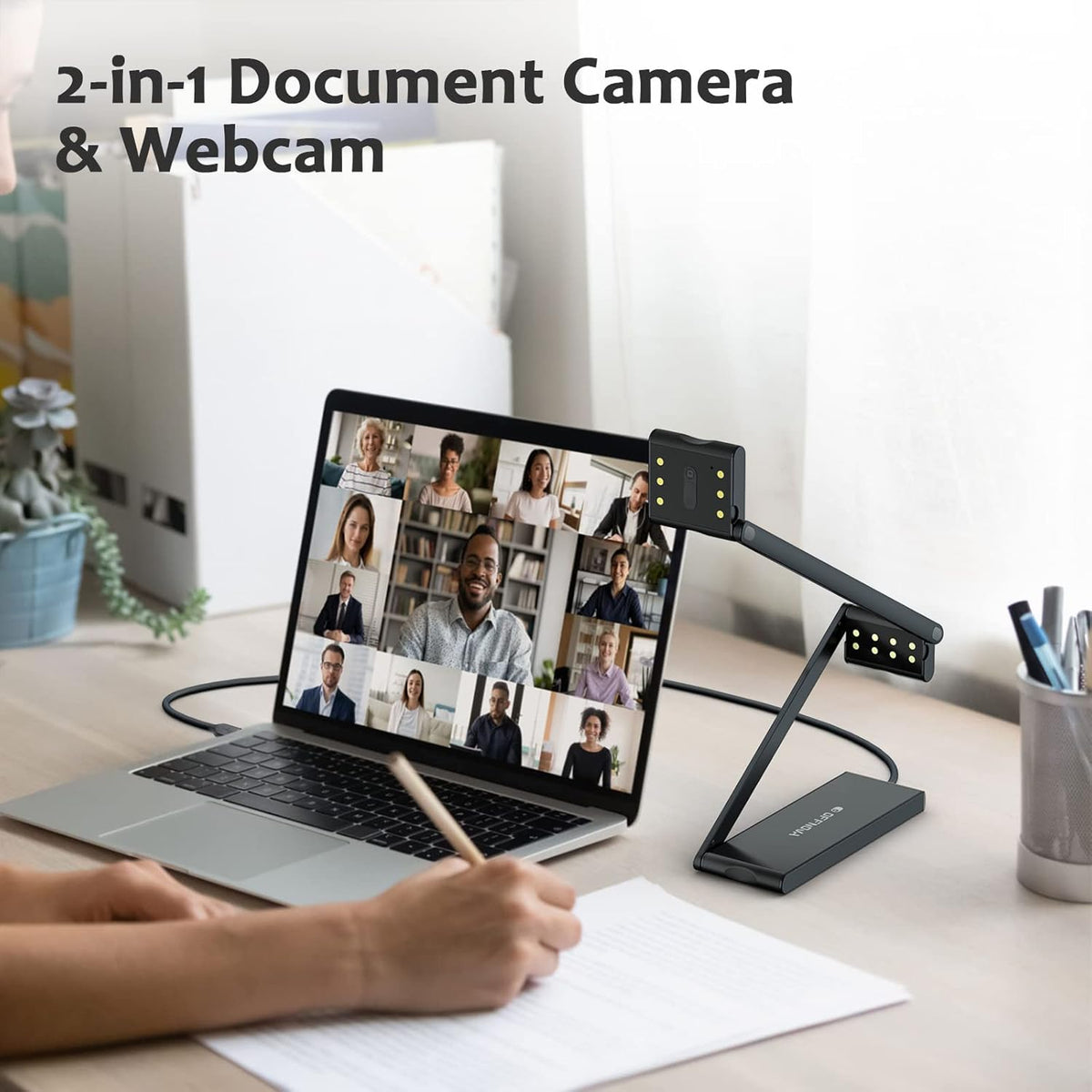 USB Document Camera and Webcam, 13MP U7905