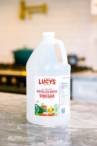 Natural Distilled White Vinegar, 1 Gallon (128 oz) - 5% Acidity G121
