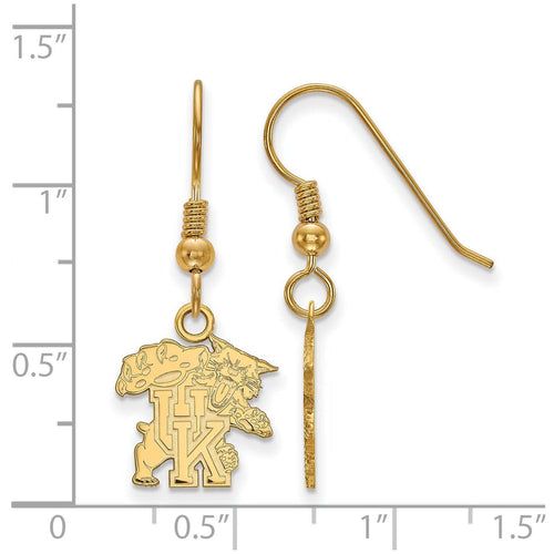 14K Gold Plated Silver Dangle Earrings Z94408