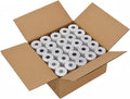 2-1/4'' x 50' White Thermal Paper Rolls (50 Rolls) Pack of 2 B9031