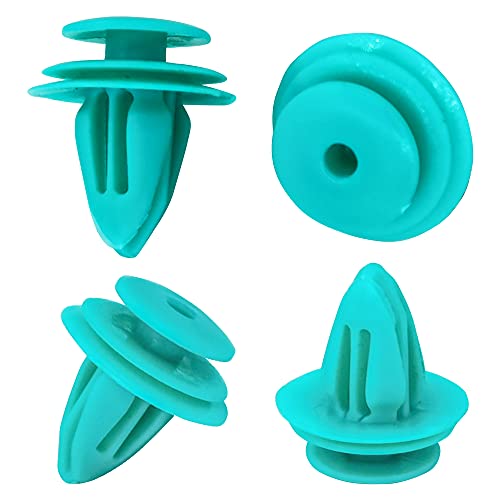30x Nylon 8mm Door Panel Push Clips with Seal B90353