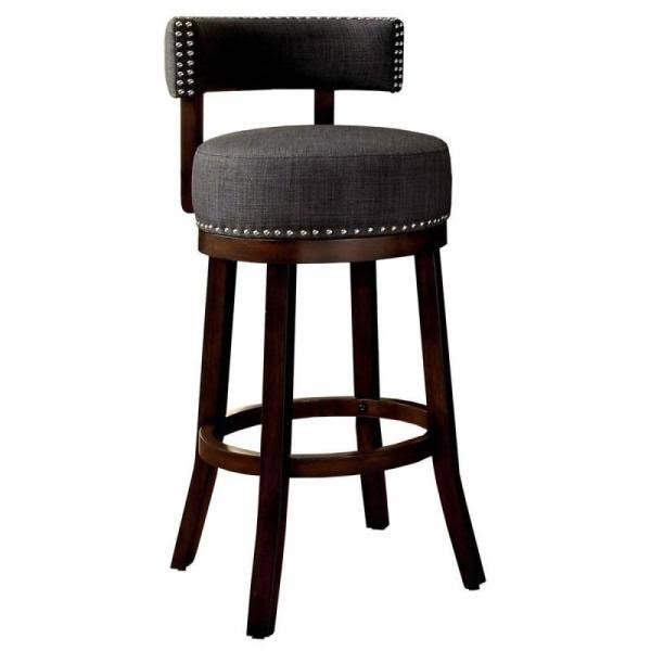 Gray 24x22 Bar Stool Set of 2 N7191