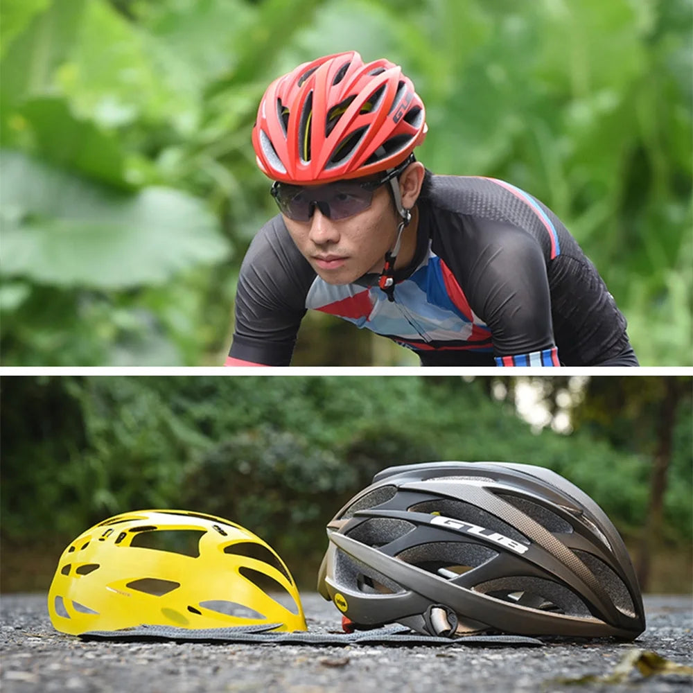 Adult Road Bike Helmet MIPS Mountain Safety Headgear V7550