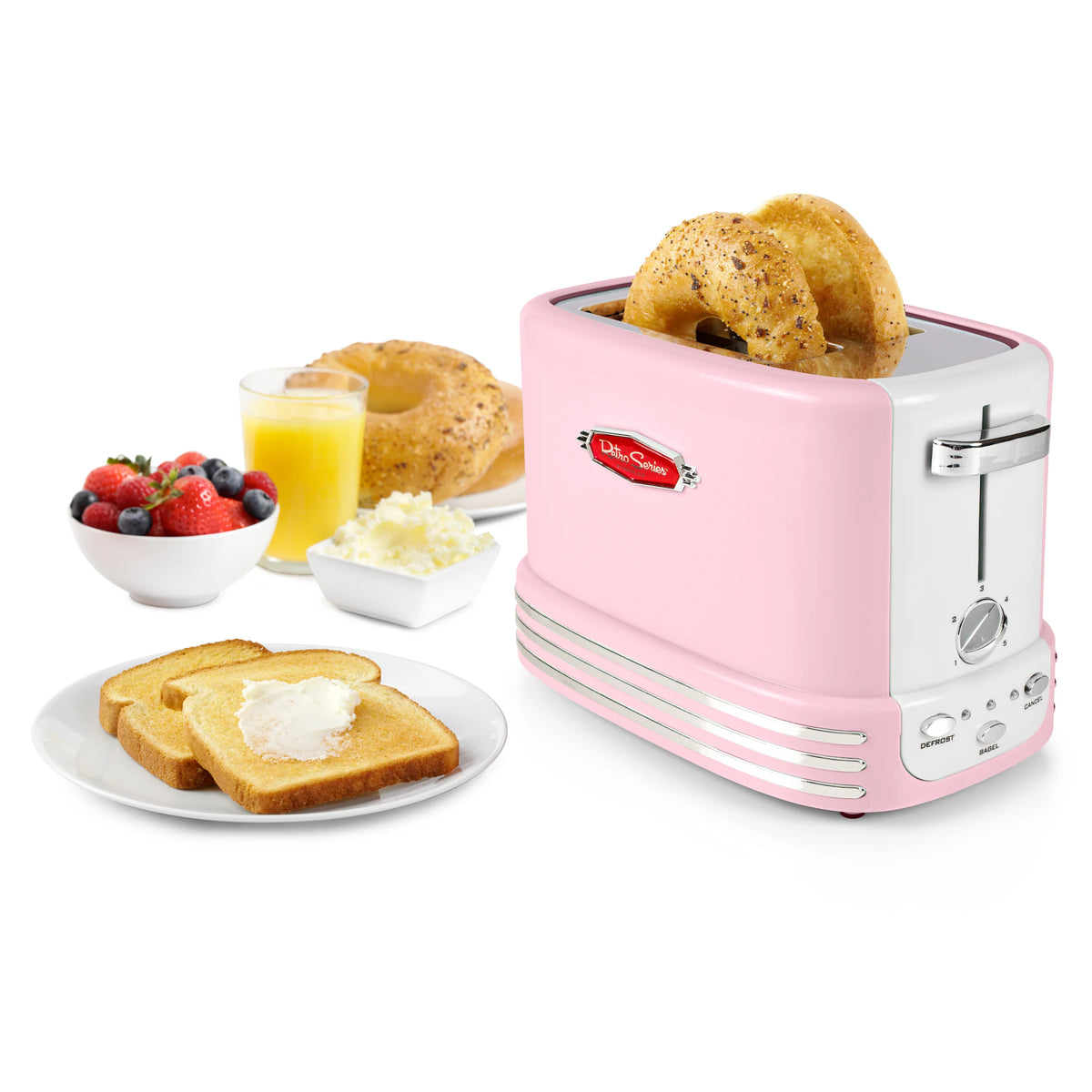 Pink 2-Slice Toaster Y844307