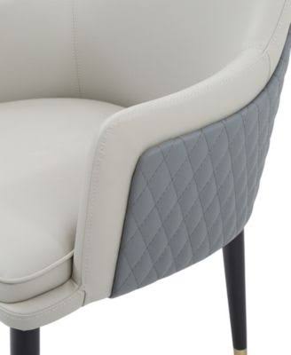 White & Grey Dining Chair E1940