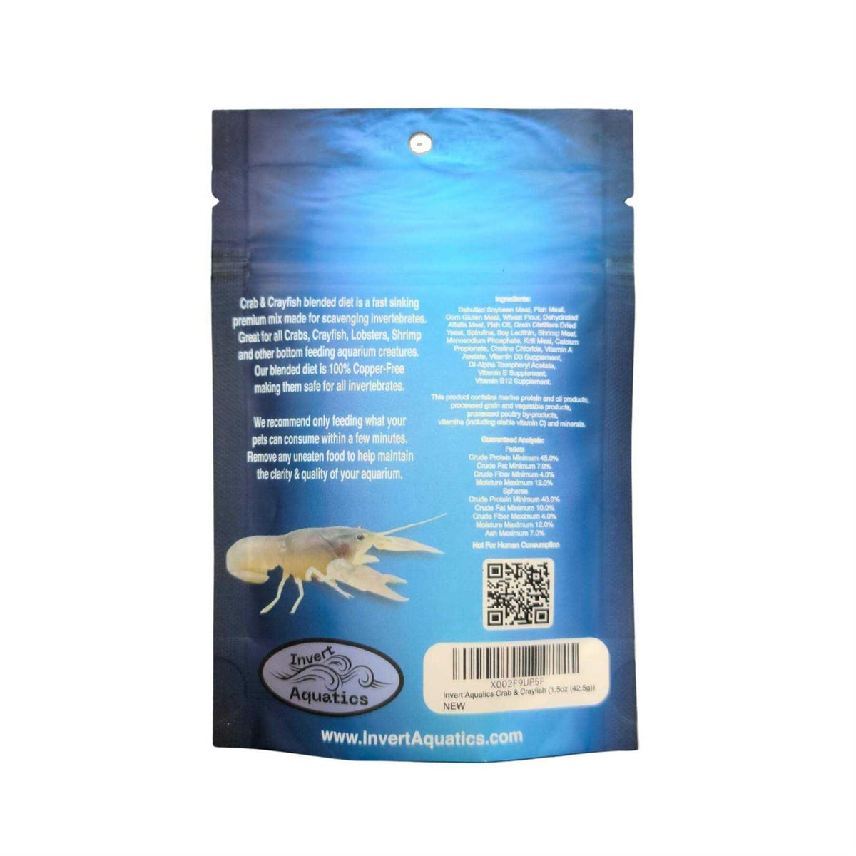 Crab & Crayfish Sinking Diet B7366