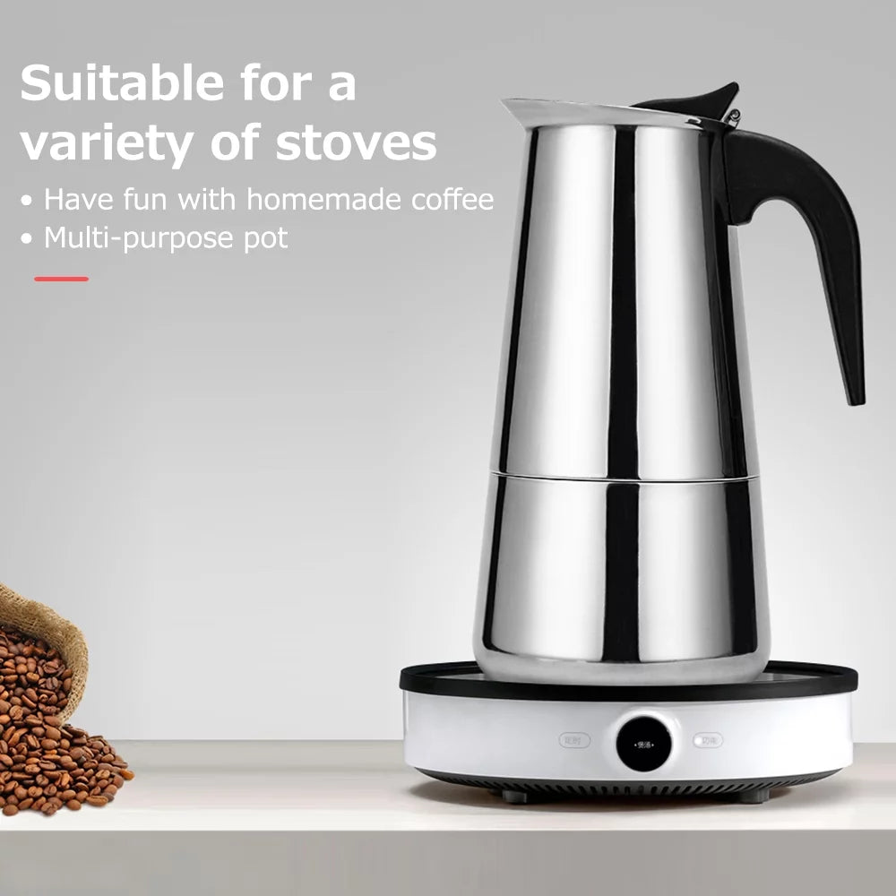 Stainless Steel Portable Electric Coffee Maker Z11864