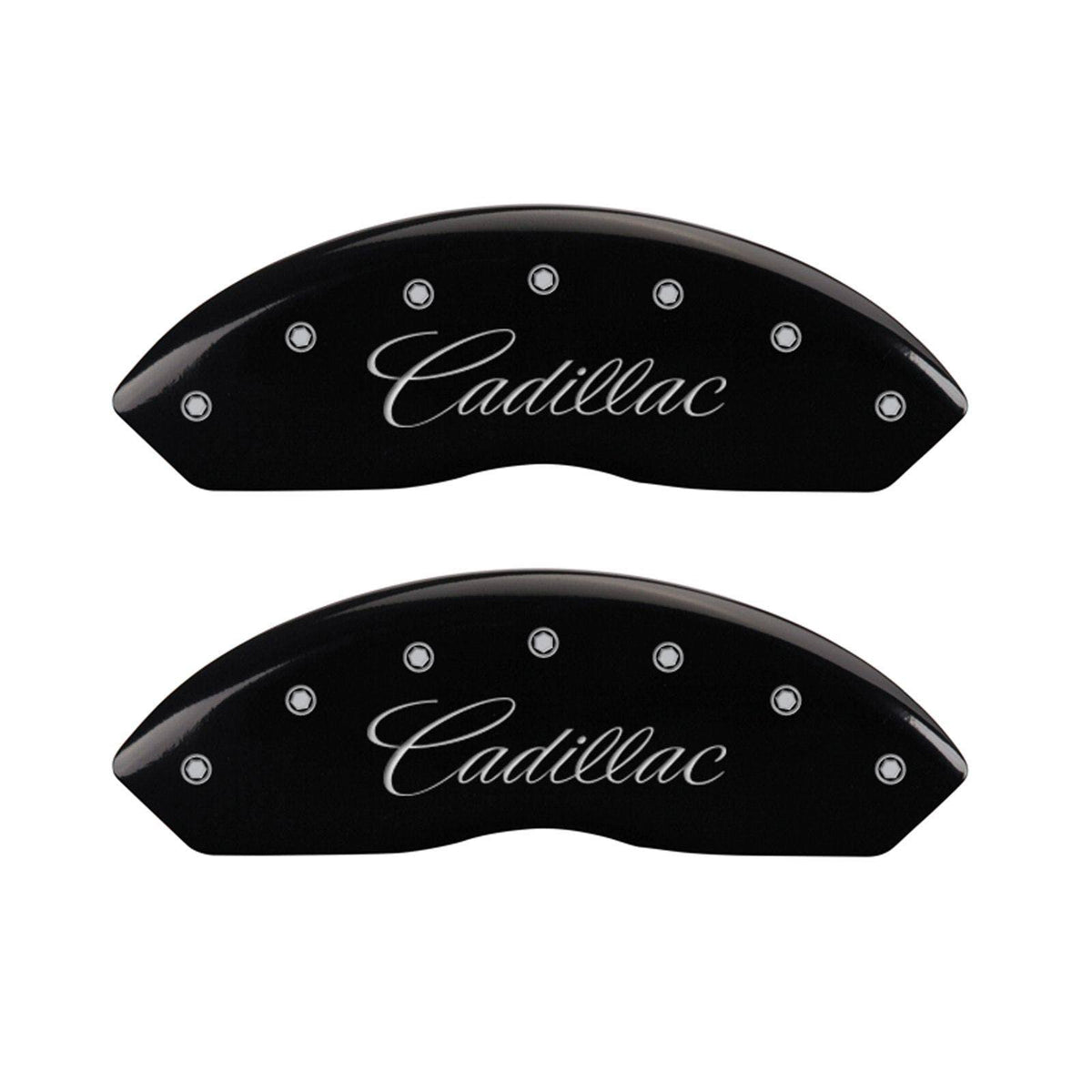 Black Cadillac Caliper Covers V483