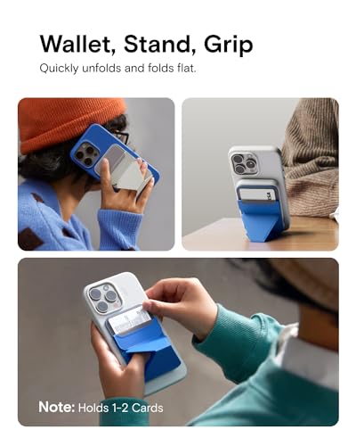 Magnetic Wallet Stand, Cool Grey V438376
