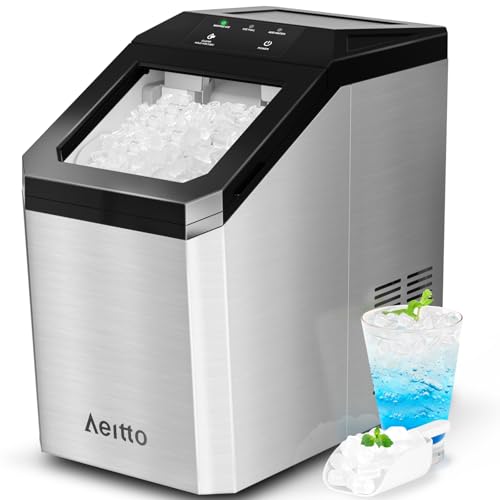 Silver Nugget Ice Maker Countertop, 55lbs/Day, Self-Cleaning K5404