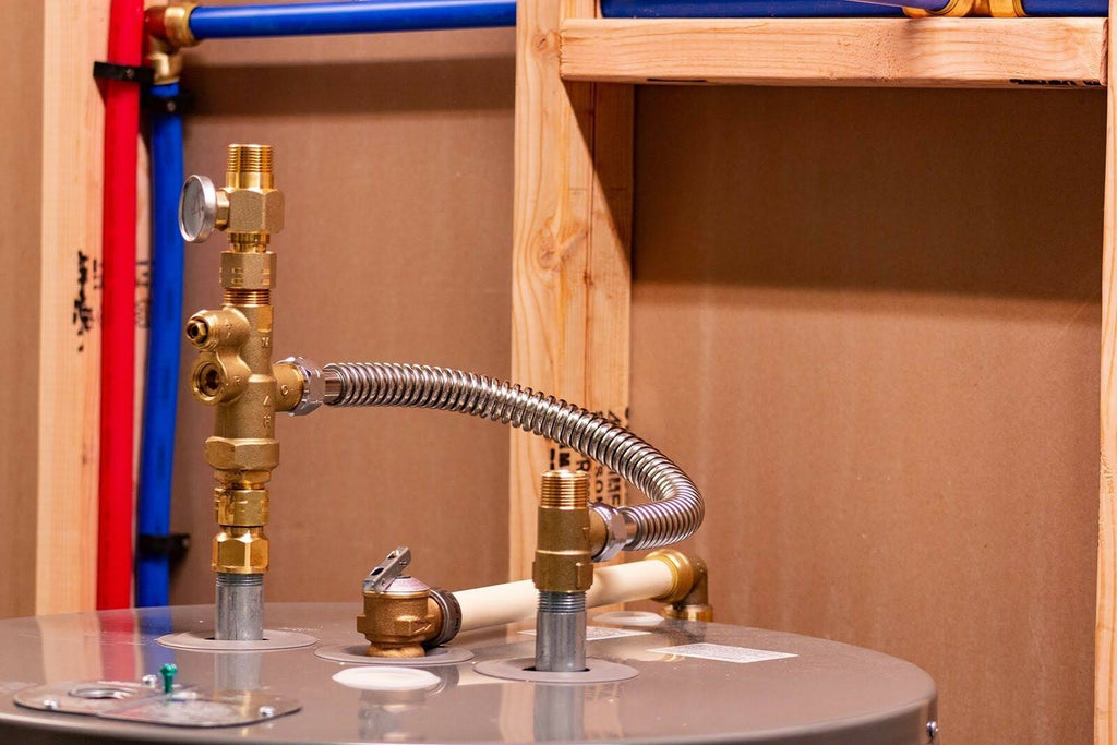 Water Heater Tank Booster Pro with Temperature Gauge F45484