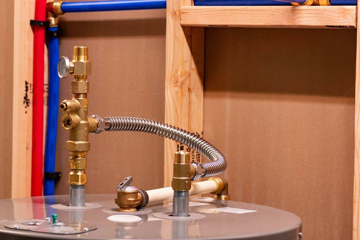 Water Heater Tank Booster Pro with Temperature Gauge F45484