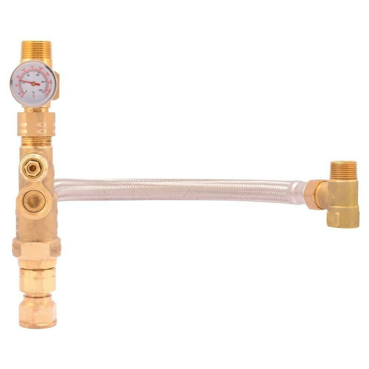 Water Heater Tank Booster Pro with Temperature Gauge F45484