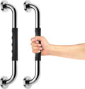 2 Pack 24 Inch Chrome Stainless Steel Shower Grab Bar L656983