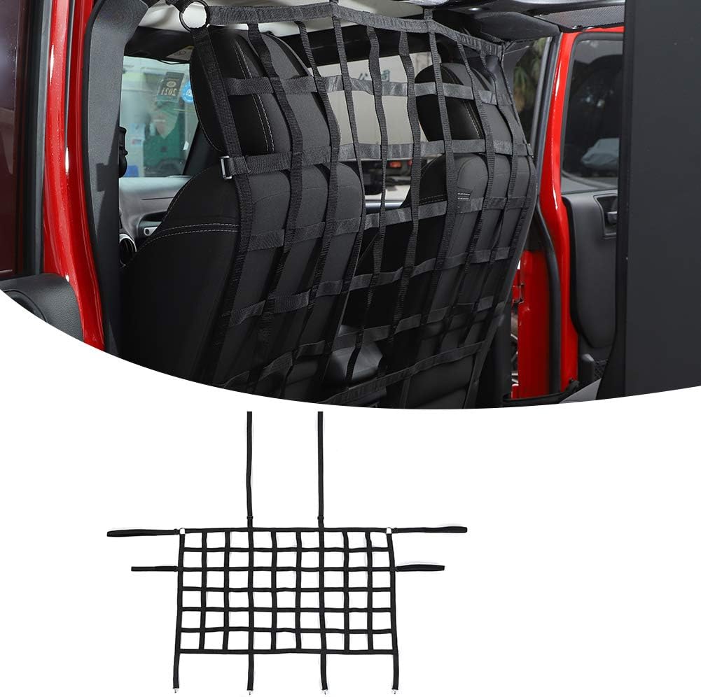 Black Mesh Cargo Net Dog Car Barrier V775457