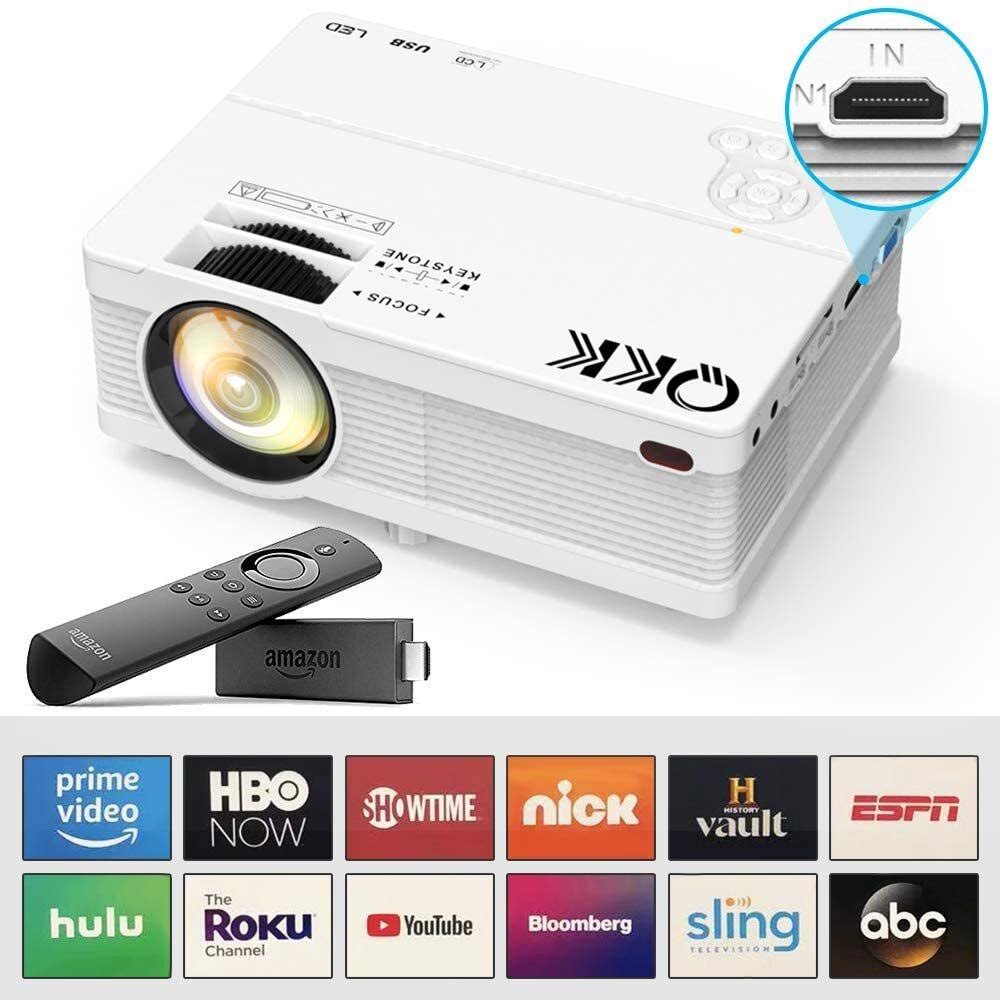 Mini LCD Projector 4500 Lumens Full HD 1080p Q29062