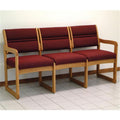 Cabernet Burgundy Three Seat Sofa C256