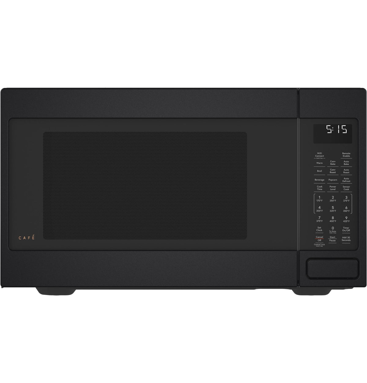 1.5 cu.ft. Matte Black Countertop Microwave Oven O8722