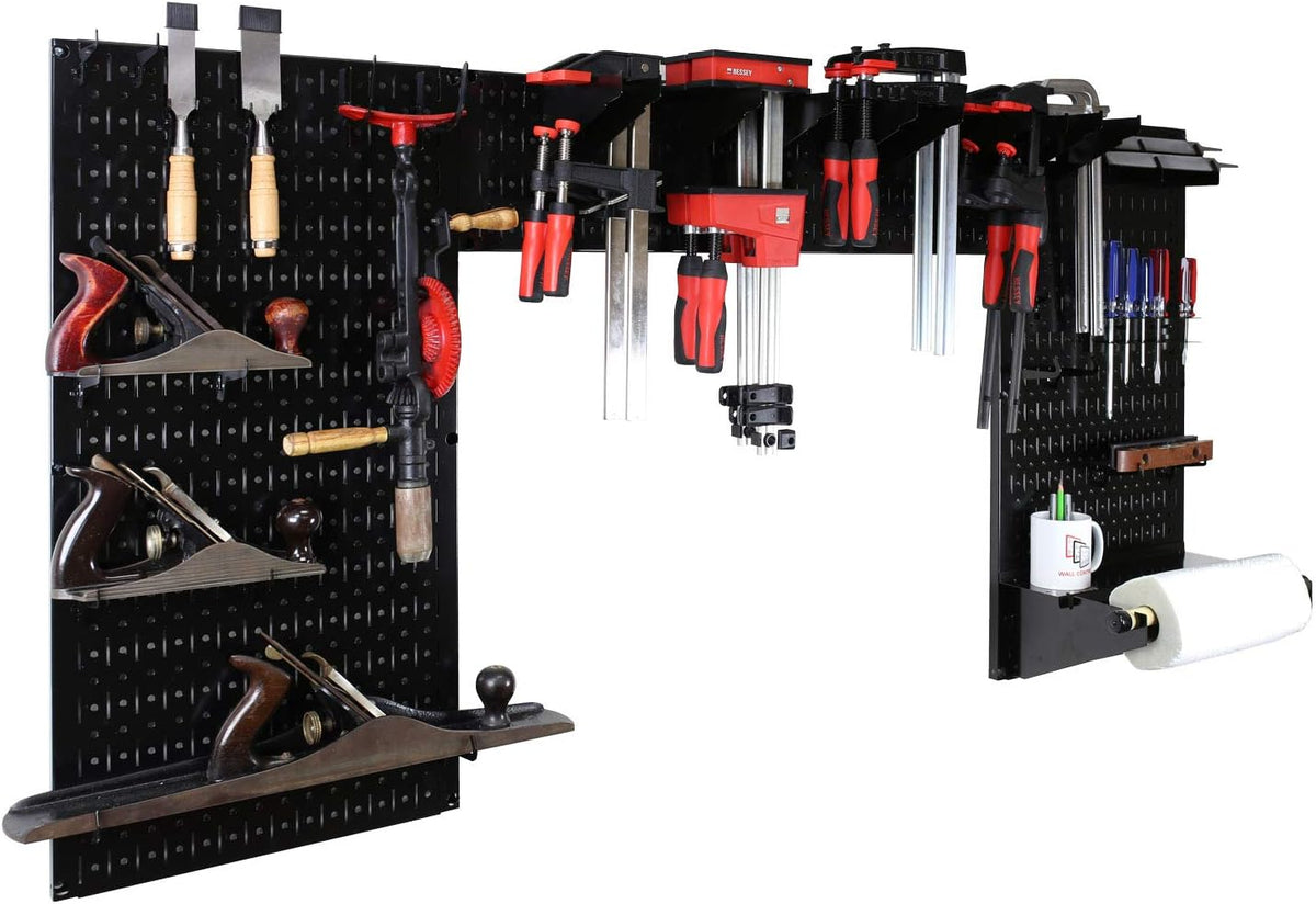 Purple Pegboard Woodworking Tool Storage Organizer Kit Y435