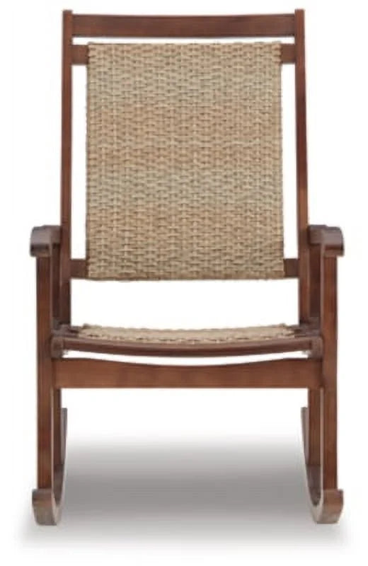 Brown/Natural Rocking Chair R549